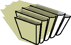 Clipart of books; Size=248 pixels wide